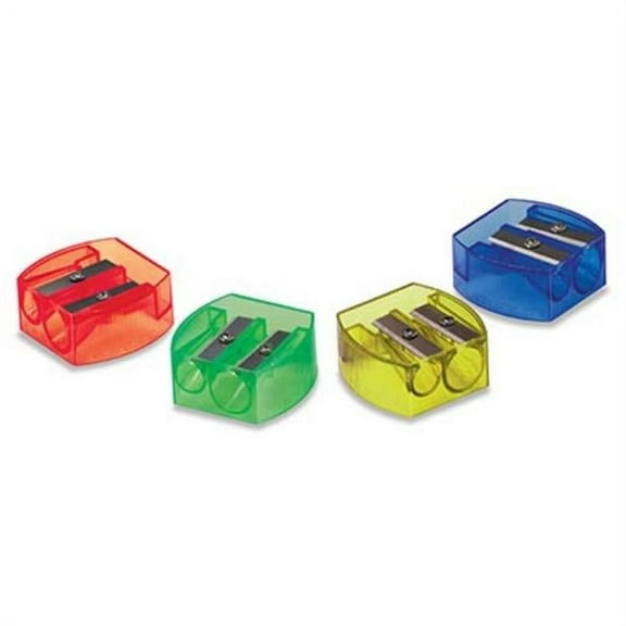 Charles Leonard CHL80722-24 Two Hole Sharpener Pencil, 24 Each