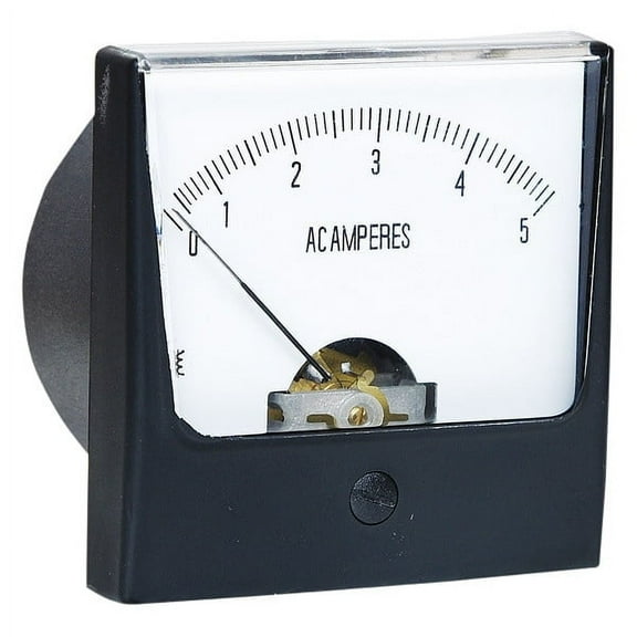 Manufacturer Varies Analog Panel Meter,AC Current,0-5 AC A 12G369