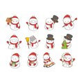 thumbnail image 3 of Isvgxsz 2025 New Clearance Household Layout Christmas Snowman Luminous Sticker Decorative Sticker Removable Glue Small Sticker, 3 of 7