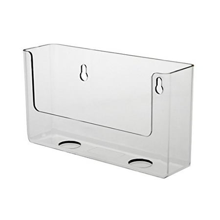 Postcard Holder Display source one premium clear counter top postcard holder display fixture 6 inch (s1-postcard-6inch) ()
