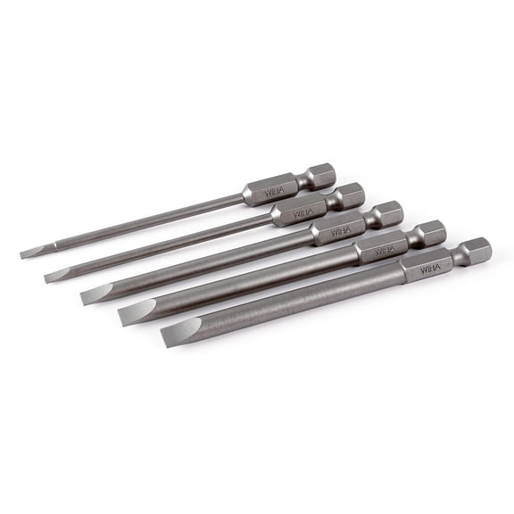 Wiha 76093 Slotted Power Blades 5 piece set