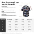 thumbnail image 5 of Disketp Men's Hawaiian Astronauts in sport Print Shirts Button Down Holiday Beach Shirts-Medium, 5 of 5