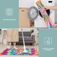 thumbnail image 6 of Rainbow Tie Dye Mandala Pattern Kitchen Rugs Sets Of 3,Kitchen Runner Rugs Non Skid Washable,Decorative Kitchen Floor Mats for Kitchen,Sink,Laundry,17"x30"+ 17"x47" + 17"x59", 6 of 6
