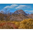 thumbnail image 2 of Fitzharris, Tim 14x12 Black Ornate Wood Framed with Double Matting Museum Art Print Titled - Sierra Nevada from Buttermilk Road near Bishop-California-USA, 2 of 4