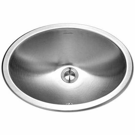 - Houzer CHO-1800-1 Opus Series Undermount Stainless Steel Single Bowl Lavatory Sink with Overflow