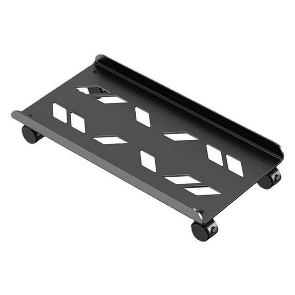 Adjustable Computer Tower Stand with Rolling Caster Wheels Mobile PC Holder Tower Stand Fit Most Computer Gaming PC