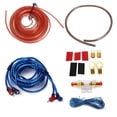 thumbnail image 1 of Kit de cableado para amplificador de coche, calibre 10, 1500 W, con cable de 5 m/16,4 pies, 1 of 7
