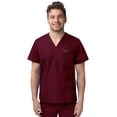 thumbnail image 1 of Sivvan Haut d'Uniforme Unisexe à Col en V à 3 Poches (Offert en 15 Couleurs), 1 of 7