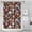 Pioneer Flower Floral Print Pattern, variant on Pioneer Flower Floral Print Pattern Modern Waterproof Shower Curtain Set with 12 Hooks, Washable Decorative Bathroom Shower Curtain