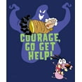 thumbnail image 2 of Cartoon Network's Courage The Cowardly Dog Where Is Everyone Kids Silk Touch Throw Blanket, 2 of 4