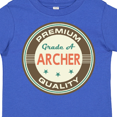 thumbnail image 4 of Inktastic Archer Premium Vintage Boys or Girls Toddler T-Shirt, 4 of 5