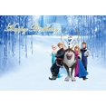 thumbnail image 1 of Telón de fondo de Frozen 2 para fiesta de cumpleaños de niños, telón de fondo con soporte de fotomatón, cortina de fondo para decoración de pared, 1 of 4