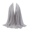thumbnail image 2 of Prolriy Hijab Scarf for Women Premium Viscose Maxi Crinkle Cloud Hijab Scarf Shawl Soft Islam Muslim Shawl Scarf Head Scarf, 2 of 2