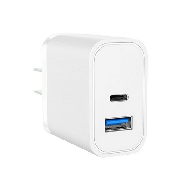 D8 Usb C Charger w Fast Charging Block Power Adapter 2 Port Pd Qc Double Charger For Iphone 12 12 Mini Pro Max 11 Ipad Pro Airpods Pro Samsung Walmart Com Walmart Com