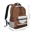 thumbnail image 2 of Fotbe Coffee Cafe Cup Pattern Casual Backpack for School, Travel, and Outdoor Activities - Durable, Lightweight, and Comfortable, 2 of 5