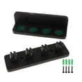 thumbnail image 4 of DYNWAVECA Billiard Pool Cue Rack Wooden Stand Storage Cue Rest for Hotel Game Room Bar black, 4 of 10