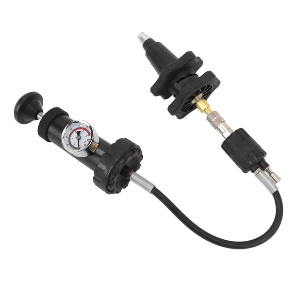 Kit de Prueba de Presión del Enfriamiento, Kit de Probador de Medidas de Presión 5 Piezas de Ajuste Universal Con Adaptadores de Cono Para Automotriz