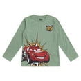 thumbnail image 2 of Disney Cars Lightning McQueen Long Sleeve Shirt (Boys), 3 Pack, Sizes 3T-10, 2 of 7