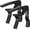 2PCS-Black, variant on 1 Pack/ 2 Pack Guitar Capo, Tuning Clamp Black Wood Capo Guitar Clamp Guitar Kapo for Acoustic and Electric Guitar