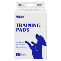 FREEZOO F90 28"x30" Dog Training Pads 20 count| Dog Pee Pads | Super Absorbent Puppy Pads,Green