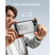 Anker 633 Magnetic Battery, 10,000mAh Foldable Wireless Portable Charger, 20W USB-C Power Delivery Power Bank with Stand, Magsafe-Compatible for iPhone 16/15/14/13/12 Series