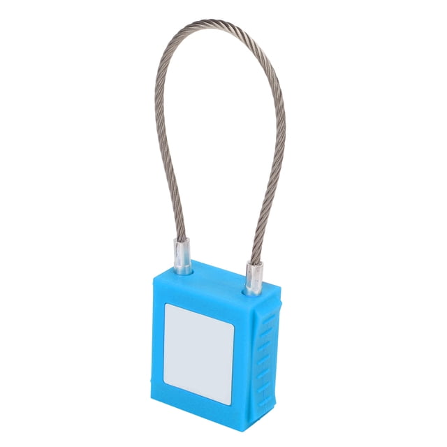 Lockout Tagout Kit, Robust Heavy Duty Compact Durable Lockout Cable With 2 Key For Equipment Maintenance Blue