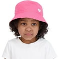 thumbnail image 4 of Addie & Tate Unisex Pink Reversible Bucket Hat for Kids 3-6 Years Old, 4 of 6