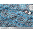 thumbnail image 2 of Soimoi Rayon Fabric Mandala Kaleidoscope Print Fabric by The Yard 42 Inch Wide, 2 of 3