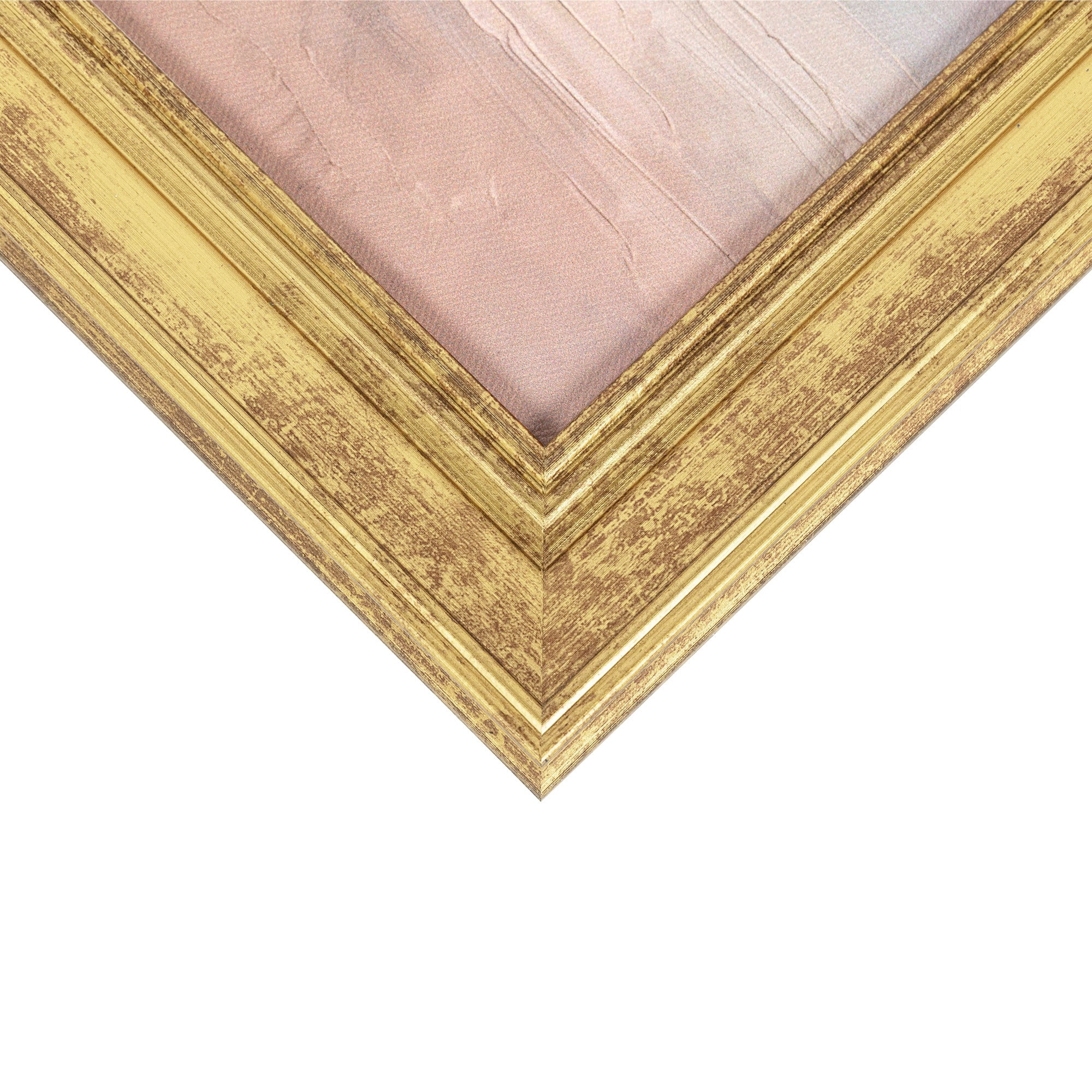 My Texas House Pink Shore Horseride 24" x 16" Coastal Framed Wall Art