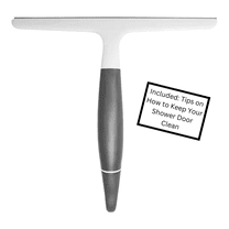 OXO Good Grips Wiper Blade Squeegee and Tips on Keeping Your Shower Door Clean Bundle