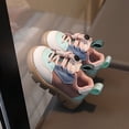 thumbnail image 3 of Toddler Baby Boy Girl Fashionable Sneakers Color Combination Non-Slip Shoes, 3 of 8