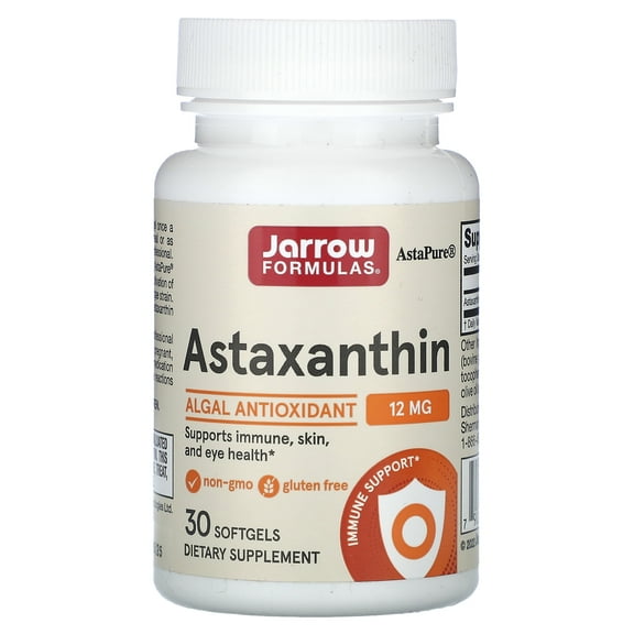 Jarrow Formulas Astaxanthin, 12 mg, 30 Softgels