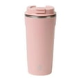 thumbnail image 1 of STARTIST Electric Protein Shaker Bottle 13.5oz Coffee Cup for Exercise Workout Sports Pink, 1 of 9