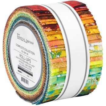 Jelly Roll - Wishwell Industrial Imprints Complete Collection by Leslie Tucker Jenison for Robert Kaufman 2.5" Strips Roll-Ups Bundle Quilter's Cotton Fabric Precuts (RU-1297-40) M494.68