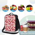 thumbnail image 4 of Naloa Rose Flowers Lunch box Lunch bag for men women Large capacity Lunchbox Insulated Lunch bag Lunch box cooler, 4 of 7