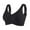 Black F, variant on Stamzod 3 Pack Wireless Bras with Support and Lift Sports Bra No Underwire Wireless Bras Seamless Plus Size Bras Everyday Push Up Bras for Women Black C L