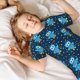 thumbnail image 5 of Fotbe Blue Owl Pijama Estampada de 2 Piezas para Niños – Ropa de Dormir de Manga Corta Cómoda para Niños y Niñas, Camiseta y Shorts de Algodón-Large, 5 of 6