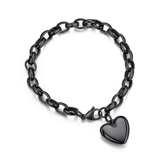 CDE 925 Sterling Silver Bracelet for Women Infinity Heart Symbol
