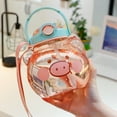 thumbnail image 3 of Advancent Botella de agua con correa y asa para verano al aire libre Cocina y Comedor Rosa/1430ml Advancent HA067674-01, 3 of 6