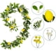 thumbnail image 5 of Guirnalda de ratán artificial de limón - Enredadera colgante de plástico verde de 78,74 pulgadas con limones artificiales para decoración de interiores, exteriores, Navidad, bodas y hogar., 5 of 7