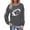 Dark Gray, variant on Bovxnpu Womens Oversized Sweatshirts, Sweatshirts for Women Fleece Crewneck Sweaters Casual Tops Comfy Fall Fashion Outs Winter Clothes