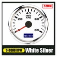 thumbnail image 1 of 6000 RPM Tachymètre 52mm Pointeur 4000 RPM Tachomètre avec Rétroéclairage Rouge pour Voiture Bateau Yacht Marin RV 9-30V, Grand Applicabilité, 1 of 7
