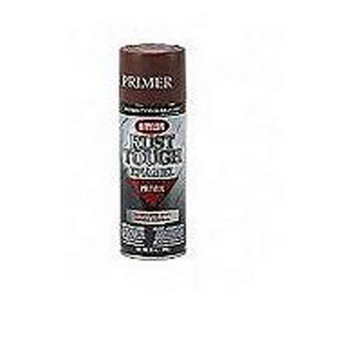 Duplicolor RTA9204 Krylon Rust Tough Enamel Paint, Ruddy Brown Primer