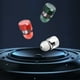 thumbnail image 3 of Auriculares compatibles con Bluetooth recargables Auriculares de juego con micrófono bajo latencia manos libres deportes auriculares auriculares rojos Monstrate EL022497-03B, 3 of 7