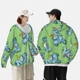 thumbnail image 4 of Fotbe Motorcycle Riding Dinosaur Chaqueta con Protección Solar UPF 50+ para Hombre y Mujer, Camisa con Capucha y Bolsillos-Medium, 4 of 7