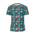 thumbnail image 5 of Wukai Medical Elements Print Men's Short-Sleeved Mesh T-Shirt,Quick-Dry Short Sleeve Workout T-Shirt-X-Small, 5 of 8