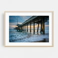 thumbnail image 2 of The Pier & Waves 02 - Los Angeles California Photography Unframed Wall Art Print 20 x 30 inches, 2 of 7