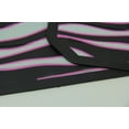 thumbnail image 3 of Set of 2 Pink Safari Zebra Striped Plasticlear Utility Mats, 3 of 3