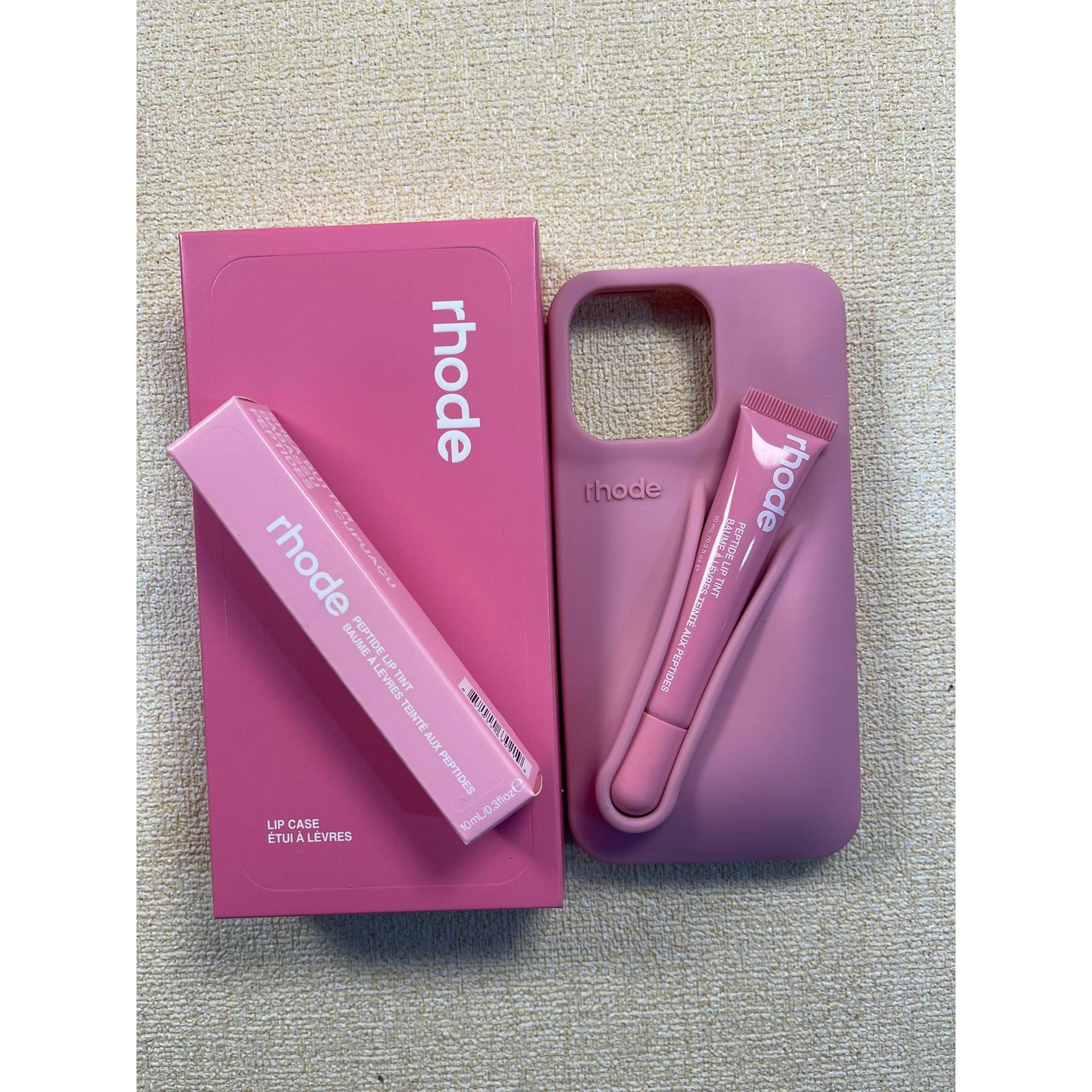 【yun】rhode iPhoneケースlipcaseunscented Lip Gloss Phone Case - Rhode Lipgloss Phone Case, Liquid Silicone