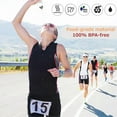thumbnail image 5 of BPA Free Water Bottles Flask Leakproof for Running Hydration Belt Fanny Packs 170 250 280 mL for Triathlon Marathon Hiking Cycling, 5 of 5